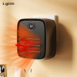 Imycoo bán hàng nóng nhà PTC gốm Lò sưởi điện Fan cho phòng Trung Quốc nhà máy AC 220V tường máy tính để bàn xách tay mini hồng ngoại nóng