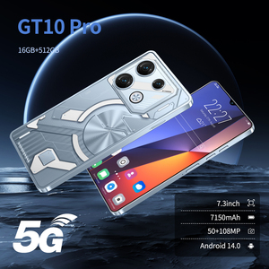 Teléfono Inteligente GT10 Pro Preparado para Entrevistas, 7000 mAh, 7.3 Pulgadas, Cámara de 108 MP, 16 GB + 1 TB, 5G, Doble SIM, Pantalla de 120 Hz, Carga Rápida de 50 W, Videollamadas - Product Image 6