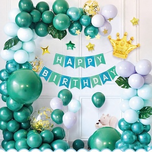 Prêt à expédier – Fournitures de décoration pour événements et fêtes – Bannière <span class=keywords><strong>Joyeux</strong></span> <span class=keywords><strong>Anniversaire</strong></span> en lettres dorées et argentées – Guirlandes de fête - Product Image 4