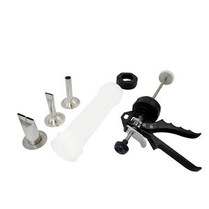 Máquina de llenado de salchichas caseras, pistola de plástico para carne, Kit de pistola de carne seca, herramienta de cocina, máquina de salchichas Manual - Product Image 1