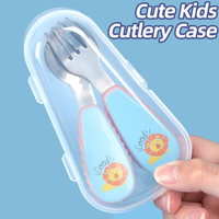 Étui de Voyage Personnalisé SUNSHING pour Couverts – Boîte à Couverts en Plastique avec Rangement pour Cuillères et Fourchettes en Acier Inoxydable – Étui pour Ensembles de Vaisselle et Couverts