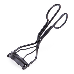 Recourbe-cils noir en acier inoxydable, manuel, mini, portable, outil de recourbement à large angle - Product Image 1