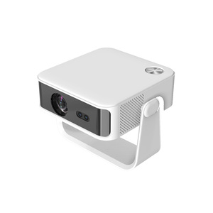 Projecteur LED Android 4K portable Yinzam Q8 <span class=keywords><strong>Mini</strong></span>, 300 Ansi Lux, 1 Go 8 Go, avec autofocus et correction trapézoïdale, projecteur rotatif à cardan - Product Image 1