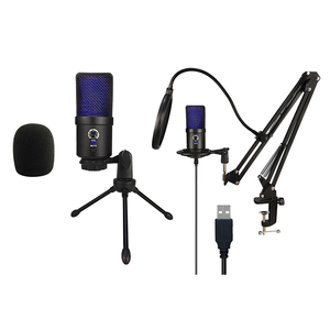 <b>USB</b> <b>Plug</b>&Play Computer Microphone,Professional PC with Tripod for Gaming, - Product Image 3