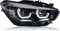 Conjunto de Faros LED para BMW Serie 1 (F20/F21) 2015-2018, Repuesto de Faros Delanteros, Suministro de Fábrica, Piezas de Automóvil -- Un Par