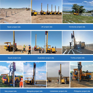 Idraulico solare HXR6 serie GPS cingolato battipalo coclea nuovo <span class=keywords><strong>Diesel</strong></span> autolivellante martello motore pompa motore ad alta efficienza - Product Image 5