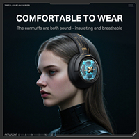Audífonos Inalámbricos ONIKUMA GT802 Populares, BT 2.4GHz, Over-Ear, HIFI, Diseño Moderno para Gamers, Multifunción