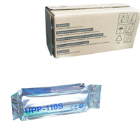 Rollo de Papel Térmico UPP-110S de 110 mm x 20 m Compatible con la Máquina de Ultrasonido Sony Upp 110s Hecho en China