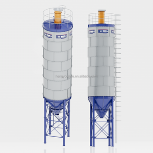 50ton 100 tấn cát Silo Silo các nhà sản xuất di động Fly Ash bể chứa bắt vít thép xi măng Silo - Product Image 1