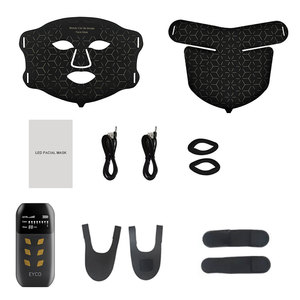 EYCO-<span class=keywords><strong>Masque</strong></span> facial anti-âge blanchissant, charge USB, thérapie par la lumière rouge, traitement de l'acné par photons en silicone - Product Image 5