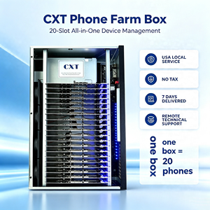 Caja para granja de teléfonos 20 Android, Caja para granja de teléfonos CTX, Granja de bots, Granja de bots S22, Caja para granja de servidores S9, Caja SIM - Product Image 5