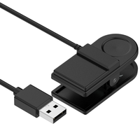 Câble de charge Trendybay 100 cm pour GolfBuddy W12, câble USB, clip de charge pour montre télémètre de golf