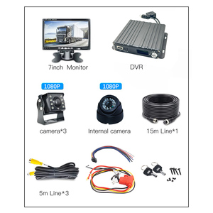 1080P 4-Kênh Di Động DVR GPS Tracker IPS LCD TFT Dash Cam Xe Video Ghi Âm Cho Van Xe Tải An Ninh Tiếng Anh Ngôn Ngữ 1-Năm - Product Image 6