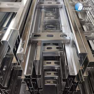 NEMA 2มาตรฐานเคลือบผงอลูมิเนียมทาสี HDG สแตนเลสเคเบิลบันได2 ''4'' 6 ''8" ความสูง - Product Image 5