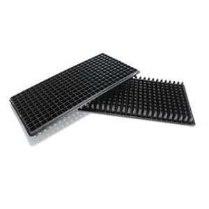 Bandeja de plántulas de vivero reforzada al por mayor bandeja de inicio de vivero de <span class=keywords><strong>semillas</strong></span> de crecimiento de germinación bandeja de vivero 105, 128.162.200, 288 celdas bandeja de vivero - Product Image 3