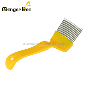 Horquilla Desoperculadora de Acero Inoxidable Menger Bee, Herramienta para Colmenas, 18 Agujas Finas, Garantía de 2 Años, para Apicultores - Product Image 1