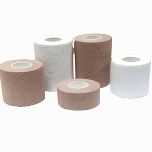 Meilleures ventes <span class=keywords><strong>Elastoplast</strong></span> EAB Bande sportive 100% coton Bande adhésive élastique certifiée CE/ISO13485 Unisexe Tailles personnalisables - Product Image 4