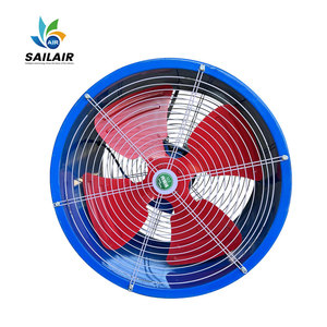 Ventilateur axial industriel de 560 mm, <span class=keywords><strong>extracteur</strong></span>, souffleur axial pour l'aération des couloirs - Product Image 1