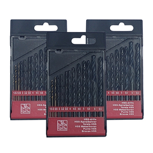 Set di Punte Elicoidali DB IMPA 630252 in Acciaio ad Alta Velocità, Finitura Zincata, Impermeabili, per Uso Marino, 6.5mm, per Foratura Metalli - Product Image 5
