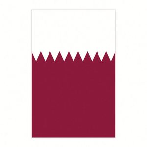 ธงชาติกาตาร์ ทำจากโพลีเอสเตอร์ สำหรับตกแต่งงานวันเกิด งานเทศกาล ด้วยเทคนิคการพิมพ์ดิจิทัล - Product Image 2