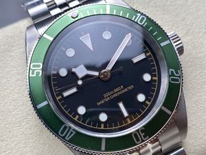 Mecánico de alta calidad a prueba de agua 41mm GR fábrica 316l acero ETA 2824 movimiento Hulk vintage negro bayy reloj - Product Image 2