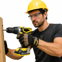 Perceuse sans fil haute puissance 20V avec moteur sans balais et couple maximal de 40 Nm