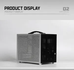 D2 12.5l मिनी itx कंप्यूटर केस एल्यूमीनियम sf चेसिस के लिए 270 मिमी GPU 160mm cpsu - Product Image 3