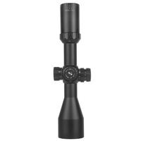 Lunette de chasse professionnelle 2,5-15x50 HD infrarouge illuminée FFP (premier plan focal) étanche, entièrement multicouche, longue portée