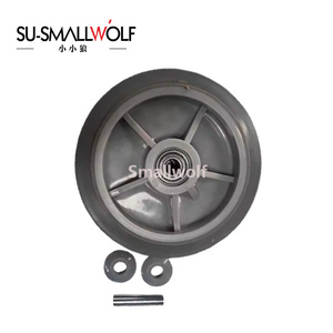 Rueda de Carga OEM 8"x2 3/<span class=keywords><strong>4</strong></span>" con Eje de 1/2" para Elevadores Genie AWP-30S AWP-25S AWP-36S AWP-<span class=keywords><strong>40S</strong></span> AWP-20S, Material Metálico 57787-SGT 57787-S - Product Image 2
