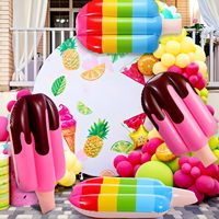 PVC gonflable adulte nourriture flottant planche de surf été en plein air plage eau jeu piscine jouet fête décoration pour natation radeaux glace