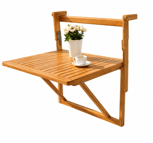 Table de balcon TORONTO, plusieurs couleurs, pour balcons d'appartements et usage extérieur, fonction pliable, dimensions 700 x 590 mm - Product Image 1