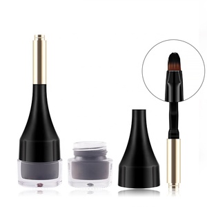 Pomada para Cejas 2 en 1 en Envase Mejorado, Color Marrón Oscuro, Resistente al Agua, con Pincel, Nuevo Diseño - Product Image 6