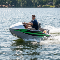 Nouveau Kart Nautique Électrique 2026 15KW Mini Jet Power Boat Léger en EPP pour Location de Loisirs Nautiques