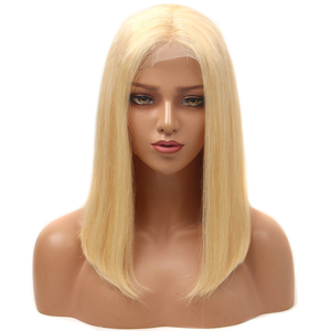 Peluca de cabello humano HD rubio miel transparente, encaje Frontal, Bob, 613 - Product Image 3