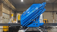 Grue de camion à flèche articulée GSQZ660.8 33T - Flèche pliante hydraulique avec télécommande