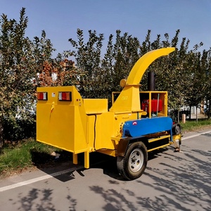 Landscaping Special Tree Branch Crusher <strong>Truck</strong> Mounted Tree Crusher Orchard Grapevine Branch Breaking Machine - Product Image 2