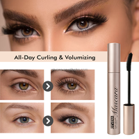 OTVENA Mascara Allongeant 4D pour Cils Courts, Maquillage Naturel Volumineux pour les Yeux, Séchage Rapide, Cosmétique OEM, Logo Personnalisé