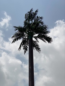 Mạ Kẽm GSM Mobile Antenna <span class=keywords><strong>Bionic</strong></span> <span class=keywords><strong>Palm</strong></span> <span class=keywords><strong>Tree</strong></span> Viễn Thông Tháp Đơn Cực Ngụy Trang Tháp - Product Image 6