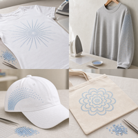 Strass thermocollants écologiques en verre cristal à dos plat, 12 facettes, sans couture, Ice Glacier Capri Montana pour festivals, danse et scène