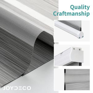 Zebra cửa sổ bóng râm cho nhà và văn phòng có thể điều chỉnh rèm với hai lớp lọc ánh sáng và bảo vệ sự riêng tư - Product Image 6