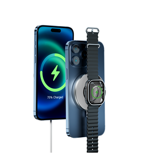 <span class=keywords><strong>Chargeur</strong></span> sans fil magnétique 3-en-1 KUANGXIANG pour téléphones mobiles, support PC réglable, compatible avec <span class=keywords><strong>Apple</strong></span> <span class=keywords><strong>Watch</strong></span> et AirPods - Product Image 4