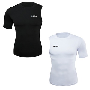 Camiseta Deportiva Ligera, Transpirable y Elástica en Cuatro Direcciones, Talla Europea, 95% Poliéster, para Gimnasio, Entrenamiento, Baloncesto, Fútbol - Product Image 1