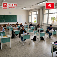 MINYI BRUNO Tunisia Ensemble de mobilier scolaire : Pupitre scolaire pour étudiants du collège et adultes, et ensemble table et chaise pour étudiants, Nouveau design