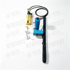 Aparato de Prueba de Carga sobre Placa BTUK-300/500 ASTM <span class=keywords><strong>BS</strong></span> DIN 300-500kN Bomba Manual de Alta Presión 70MPa Configuración de Medición Dual - Product Image 2