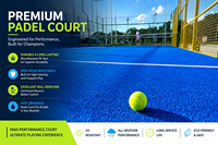 Strukturierter Padel-Platz Blaues Kunstrasen Outdoor Synthetischer Paddle-Tennis-Rasen UV-beständiger Sportboden Spielplatzrasen Kunststoffteppich
