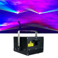 Luz Láser RGB para Exteriores, Resistente al Agua, Animación Láser para Escenarios, ILDA DMX, para Espectáculos, Publicidad Exterior, Parques y Lugares Escénicos