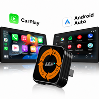 Boîtier compact 4-en-1 sans fil CarPlay pour voitures avec CarPlay filaire, Android Auto, mise en miroir du téléphone, adaptateur USB – Fournisseur OEM et partenaire d'usine