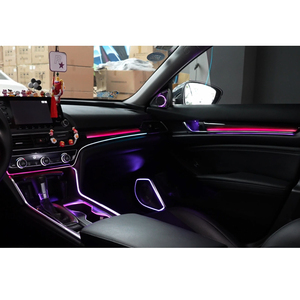 Éclairage d'ambiance RGBIC pour voiture, directement de l'usine, pour Honda Accord (10e génération) 2018-2022, bande LED de décoration intérieure - Product Image 6