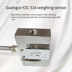 Célula de Carga de Tensión/Compresión Veidt Weighing Original Guangce Tipo S YZC-516C YZC 100/300/500kg de Alta Precisión con Error Combinado Bajo - Product Image 5