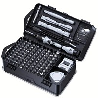Juego de Destornilladores Multifuncionales 115 en 1 con Estuche Rígido para Reparación de Teléfonos Móviles, Operación Manual, OEM
